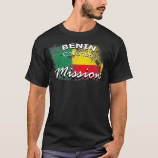 T-shirt Bénin Cotonou Mormon LDS Mission Missionnaire Don