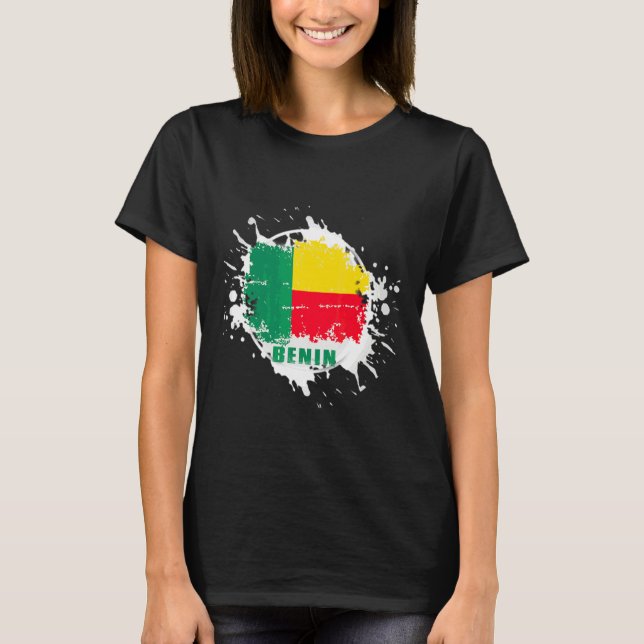 T-shirt Benin Splash (Devant)