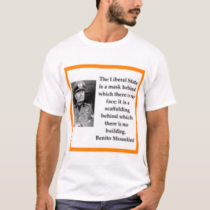 T-shirt Benito Mussolini
