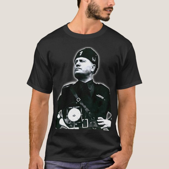 T-shirt Benito Mussolini (Devant)