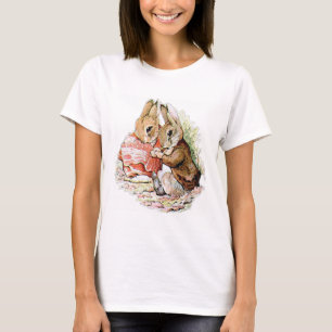 T-shirt Benjamin Bunny et Peter Rabbit planifient leur rai