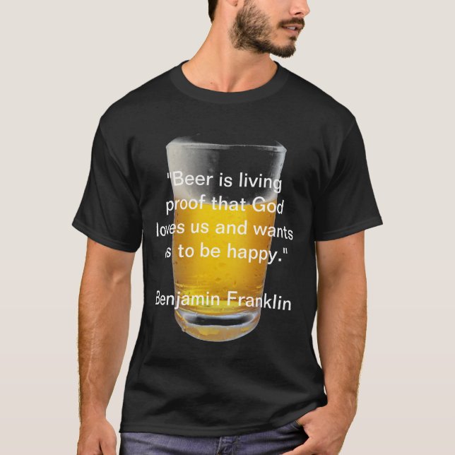 T-shirt Benjamin Franklin (Devant)