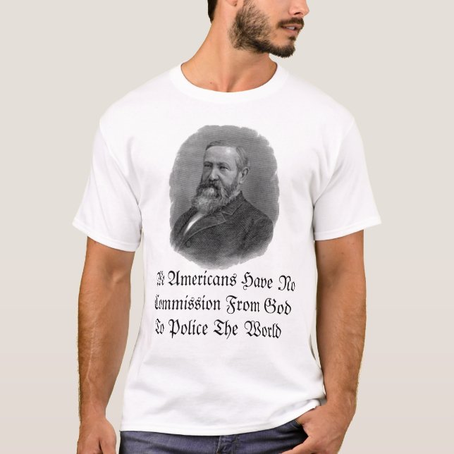 T-shirt Benjamin Harrison (Devant)