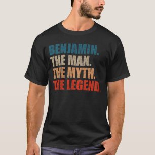 T-shirt Benjamin l'homme le mythe la légende