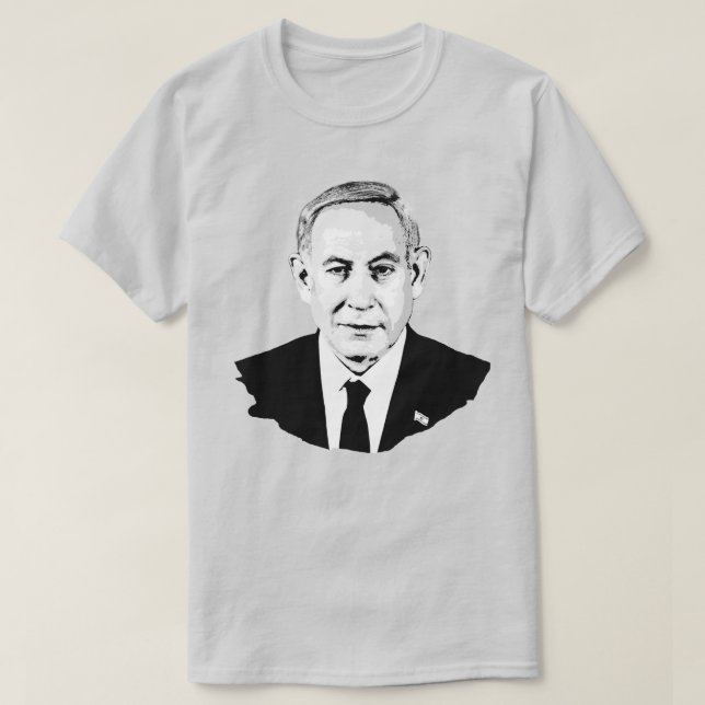 T-shirt Benjamin Netanyahu (Design devant)