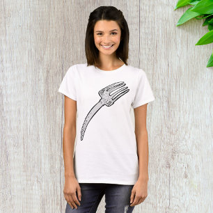 T-shirt Bent Fork