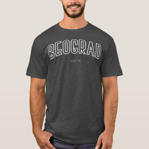 T-shirt Beograd Srbija SRB Serb