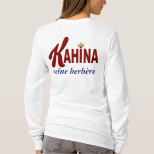 T-shirt Berbere de reine de Kahina