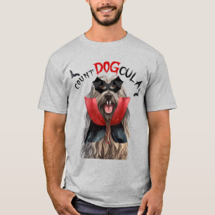 T-shirt Bergamasco Vampire Chien drôle Halloween