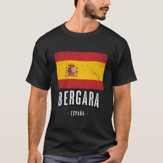 T-shirt Bergara Spain Es Flag City Bandera Ropa