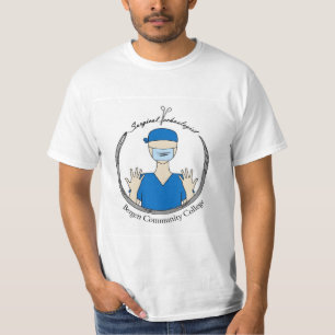 T-shirt Bergen Community College Technologue en chirurgie
