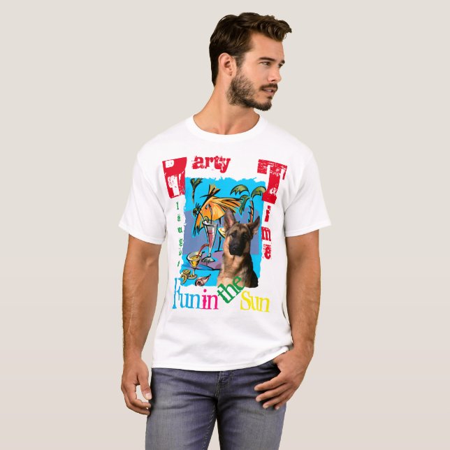 T-shirt Berger Allemand (Devant entier)