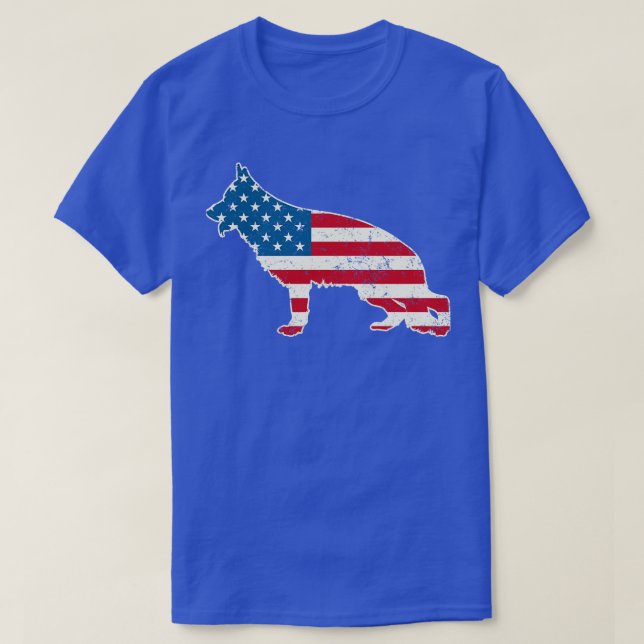 T-shirt Berger allemand 4 juillet américain pour les femme (Design devant)