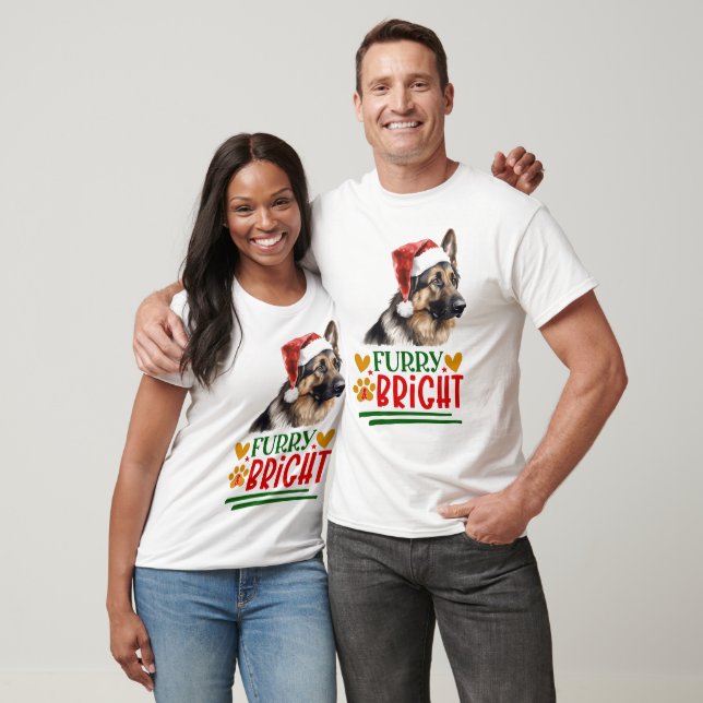 T-shirt Berger allemand brillant et fureur (Unisexe)