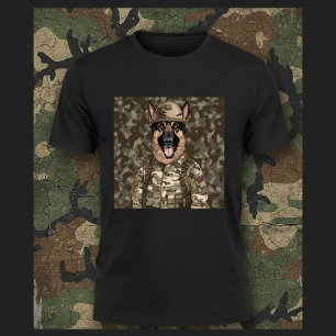 T-shirt Berger Allemand Camo Militaire