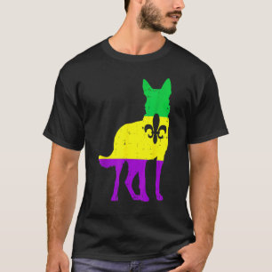 T-shirt Berger Allemand Carnaval Chien Mardi Gras Chiens