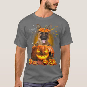 T-shirt Berger allemand citrouilleDrôle mignon Amoureux de