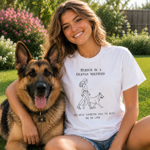 T-shirt Berger Allemand humour BA