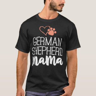 T-shirt Berger Allemand Mama Shirt Chien Propriétaire Cade