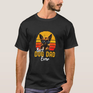 T-shirt Berger Allemand Meilleur Chien Papa Jamais