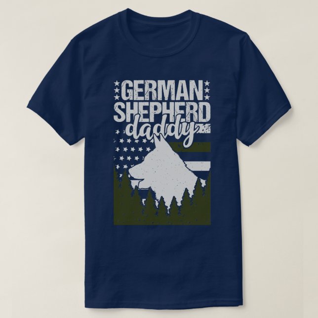 T-shirt Berger allemand papa 1 (Design devant)