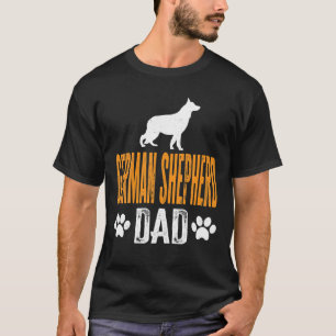 T-shirt Berger allemand père Amoureux des chiens papa papa