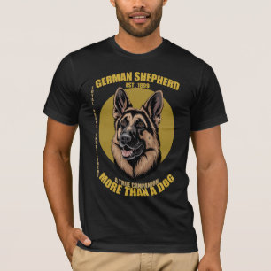 T-shirt Berger Allemand Plus Qu'un Chien Amoureux de Chien