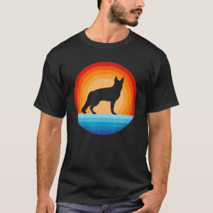 T-shirt Berger Allemand Retro Vintage 60S Les années 70 Su