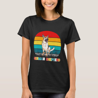 T-shirt Berger Allemand vintage Rétro Pour Hommes Femmes