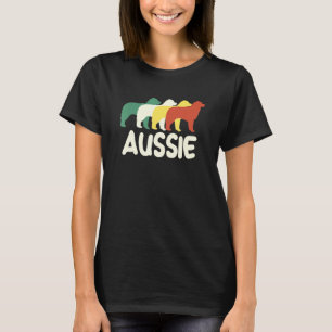 T-shirt Berger australien Aussie Chien Maman Papa