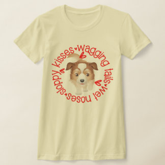 T-shirt Berger australien, Baisers escarpés B&C