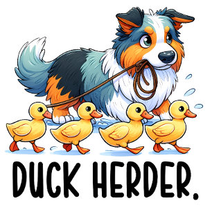 T-shirt Berger australien Duck Herder