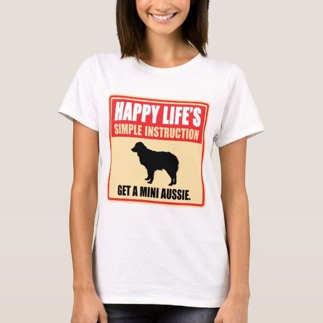 T-shirt Berger australien miniature (Devant)