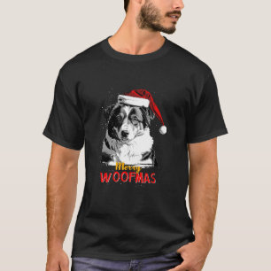 T-shirt Berger australien Père Noël Casquette Merry Christ