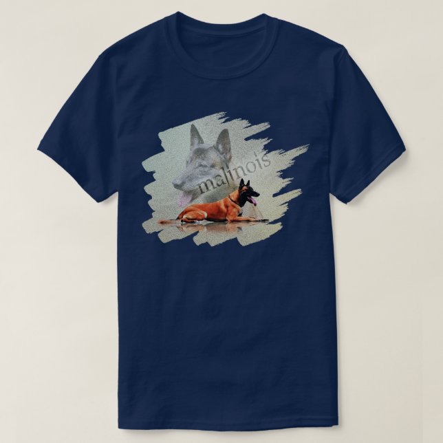 T-shirt Berger belge Malinois (16) (Design devant)