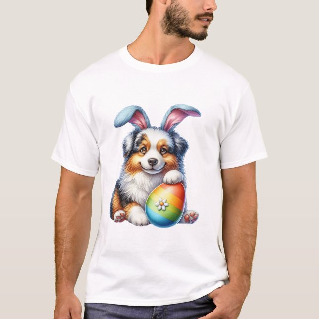 T-shirt Berger Chien de Pâques (Devant)