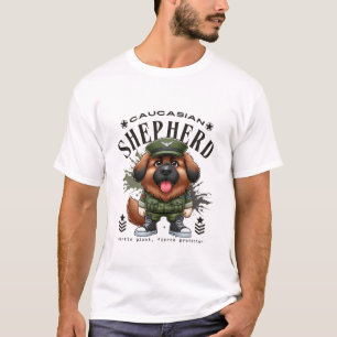 T-shirt Berger du Caucase géant doux