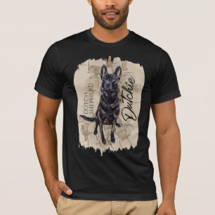 T-shirt Berger néerlandais - Hollandse Herdershond
