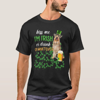 T-shirt Berger Picard Kiss Me Je suis Irlandais, Irlandais