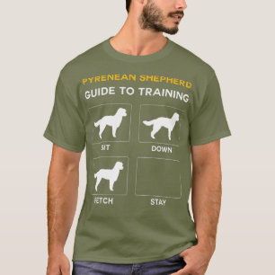 T-shirt Berger Pyrénéen Guide D'Entraînement Chien