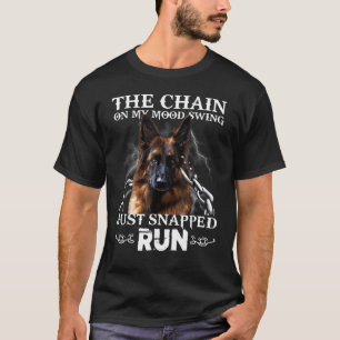 T-shirt Bergers allemands La chaîne sur ma course d'humeur