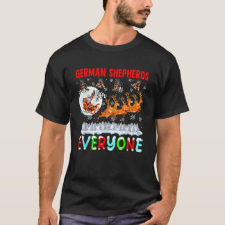 T-shirt Bergers Allemands Pour Tout Le Monde Noël Père Noë