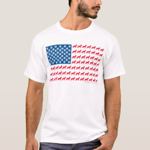 T-shirt Bergers patriotiques allemands