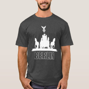 T-shirt Berlin Allemagne Quadriga Souvenir Cadeau Graphiqu