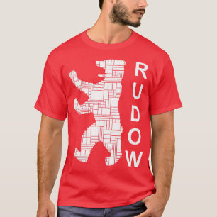 T-shirt Berlin Design Berlin Bear I Love Rudow Premium