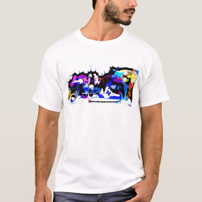 T-shirt berlin-wall-graffiti-largest22 (Devant)