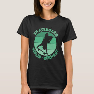 T-shirt Berline Allemagne Skateboardeur Urne Skateboard 1