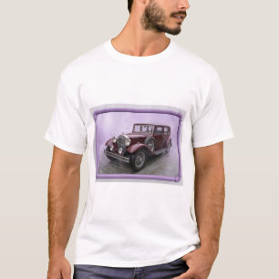 T-shirt Berline de luxe burgundy 1930