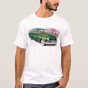 T-shirt berline verte de 1949 Mercury