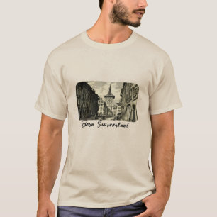 T-shirt Bern Clock Tower Conception Vintage